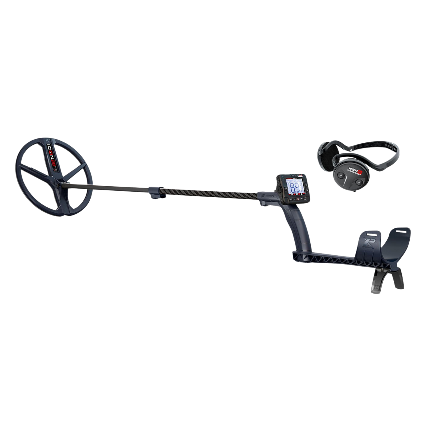XP ICON X Metal Dedektörü (WSA-ST Kablosuz Kulaklık ve  28 cm FMF)